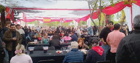 Celebración del Día de España. Ver imagen ampliada a través de Lightbox. Puede provocar un cambio de contexto.