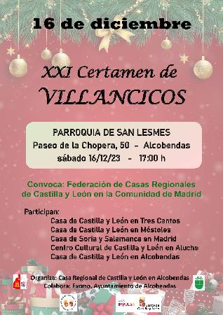 XXI Certamen de Villancicos. Ver imagen ampliada a través de Lightbox. Puede provocar un cambio de contexto.